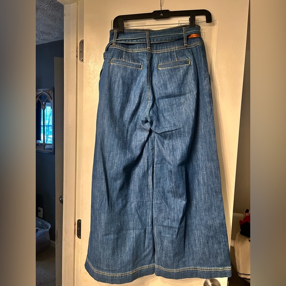 Anthropologie Pilcro Ultra High Rise Wide Leg Jeans 26 - Picture 8 of 8